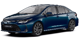 Corolla sedanas